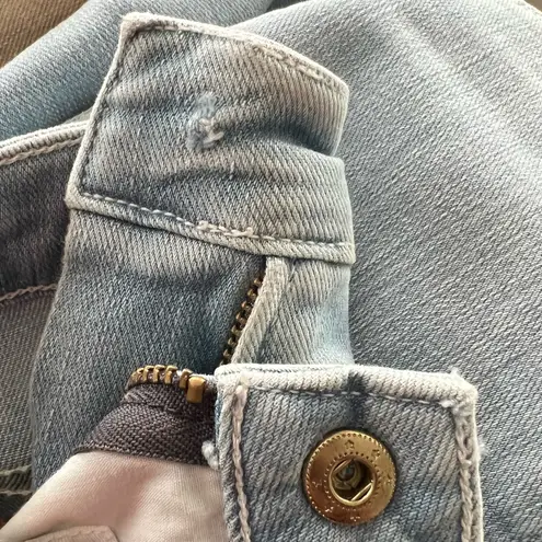 frame denim Frame Barrington Mini Skirt in Faded Blue, Size 25 / Small, Retail $215 - Image 7