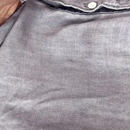 Rubbish Purple Stonewash Button Up Soft Country Core Shirt Size Small Muted - Image 10