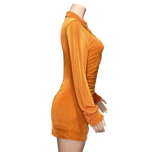 With Jean WITH JÉAN Andy Dress, Orange, Small