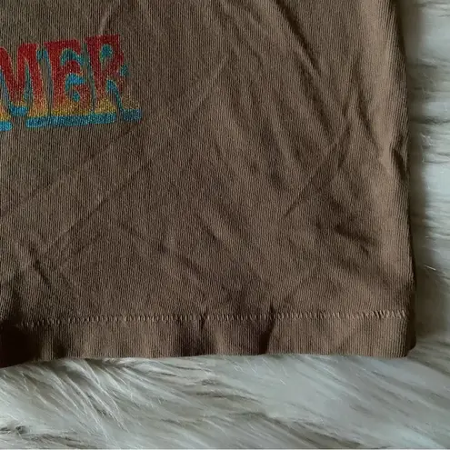 Daydreamer Brown Lucky to Have Bald Eagle Western Patriotic Oversized T-Shirt