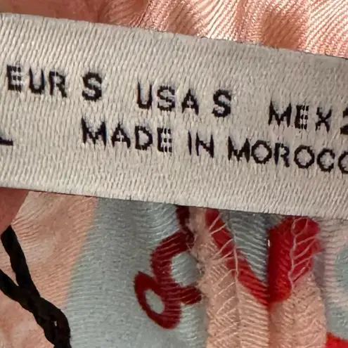 ZARA NWT  Bloggers Favorite floral Colorful pull on shorts with pockets, size S