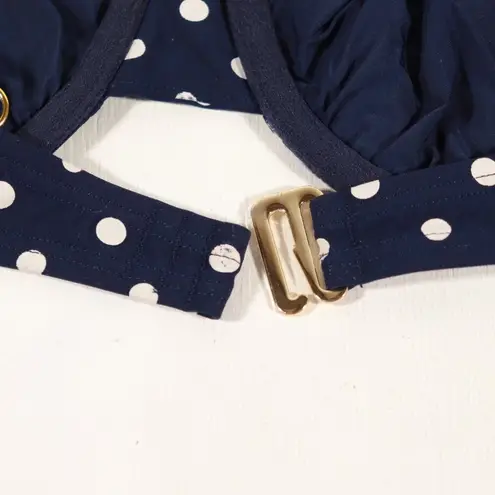 Tory Burch NWOT  Printed Underwire Top and Hipster Bottom Classic Dot Set