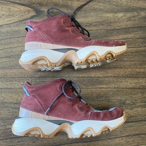 Sorel  Women’s Kinetic Impact Caribou Waterproof Boot spice/blackened brown 10.5