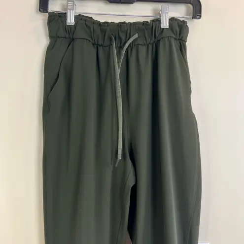 Lululemon  Stretch High-Rise Jogger Dark Olive Size 4 Luxtreme & Nulu - EUC - Image 7