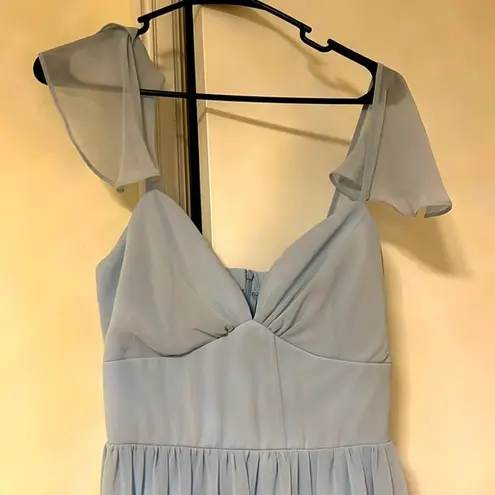 Beautiful Baby Blue Long Dress Size M