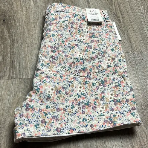 Gloria Vanderbilt Amanda Classic Rise Flex Denim Short w/Built In Slimming Panel