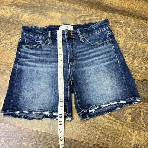 BKE Payton Stretch Cuffed Denim Jean Shorts Women’s 26 Distressed