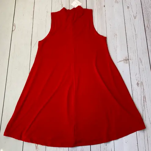 Popular 21 NWT - - Women’s Red A-Line Dress - Size L.