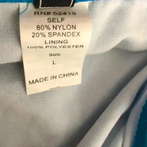 🆕2Bamboo Fupalower Stomach Coverage
Folded Down Waist Band Bikini Bottom L🆕 Blue Size L