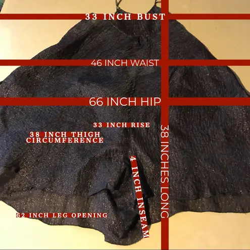 HACHE METALLIC BROWN WIDE LEG TENT ROMPER WITH POCKETS NWT (8)