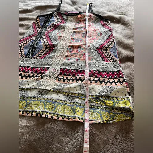 KATY BUG FAYE Boho Chic Colorful Rare Vintage Women’s Tank Top Sz Small EUC