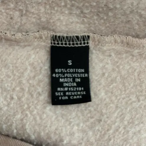 Blind Rooster Sweatshirt Women Small Pink Black Skull Roses Flowers Grunge Punk