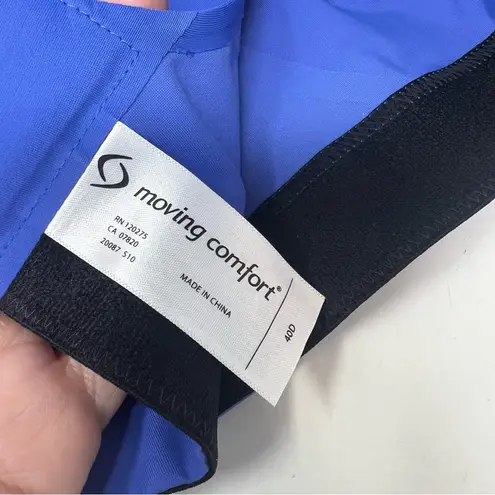 Moving Comfort Helena High Impact sports bra in Deep Sea Blue size 40D NWT