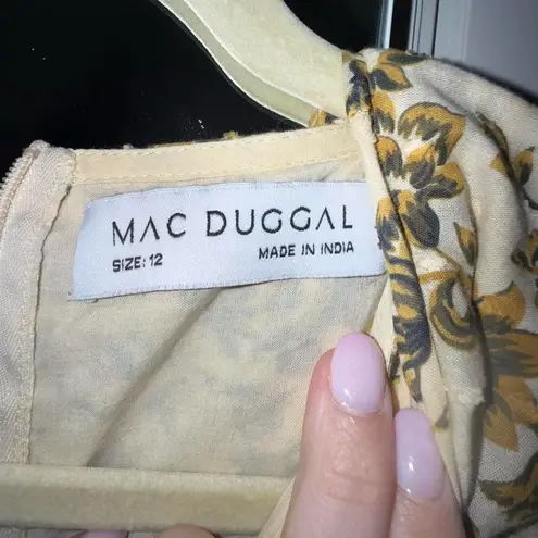 Mac Duggal  8024 - Ruffled Sleeves Formal Gown