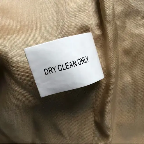 Bergamo Studio Tan Boucle Tweed Confetti Fringe Blazer | Size Medium