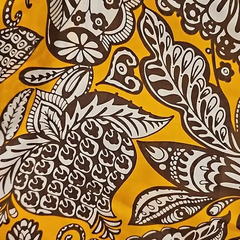 Trina Turk 💕💕 100% Silk Pajama Pants ~ Blue Tropical Botanical Print Small NWT