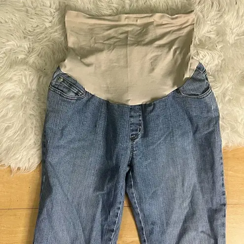 Motherhood Maternity classy blue jeans size M