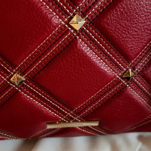Brahmin Micaela Red Camden Bag