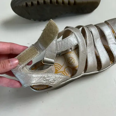 Fly London - Yeba Wedge Sandal Platform Strappy Lugged Sole Summer Resort Beach