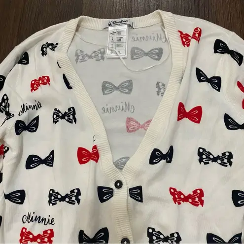 Disney Parks Authentic Original Minnie Mouse Cardigan Sweater XS