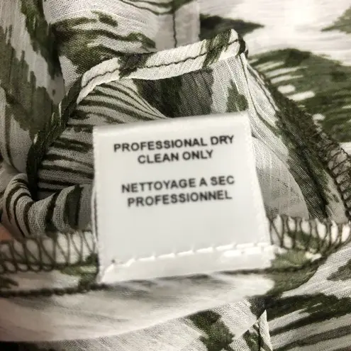 MISA Los Angeles Andromeda Dress Spring Ikat Print Large NWT