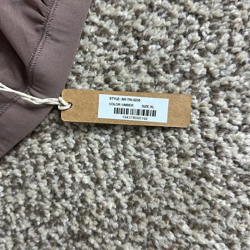 SKIMS  Fits Everybody Triangle Bralette Umber NWT