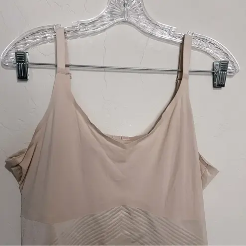 Spanx  Thinstincts 2.0 Champagne Beige Shapewear Camo Tank Top