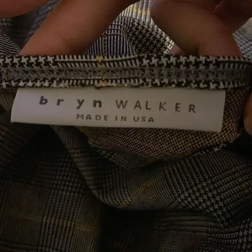 Bryn Walker Irys Carnaby Fit and Flare Shift Plaid Dress size xs