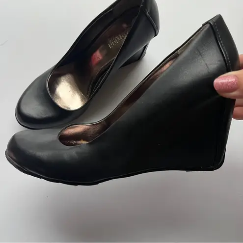 Kenneth Cole  Black Wedge Shoes