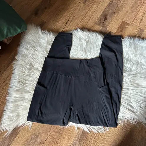 BUFFBUNNY Rosa Pocket Legging In Onyx Black Size XL