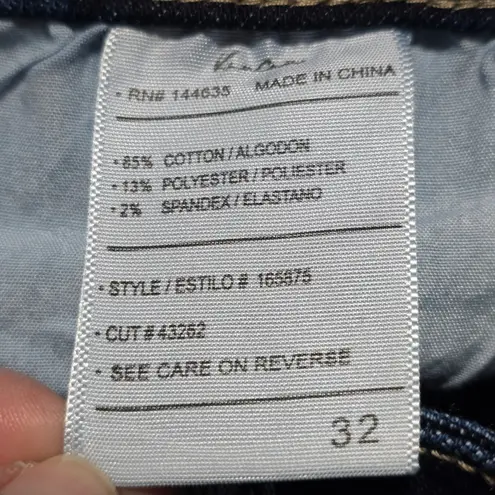 Maurices KanCan Curvy High Rise Bootcut Jeans Dark Wash Blue Size 32 Stretch