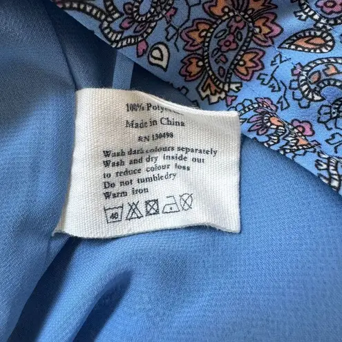 Jack Wills Blue Paisley Print Shorts