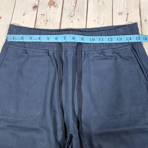 Area Stars Ali Cropped Drawstring Pants Navy S NWT Blue