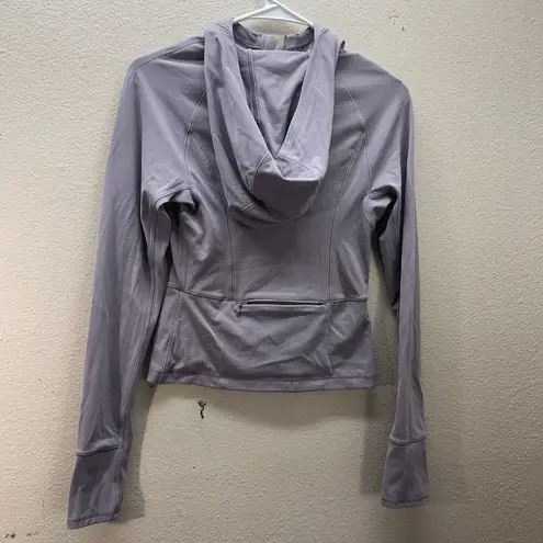 Lululemon  Jacket Women 4 Purple Move With Ease Hoodie Full Zip Athleisure Yoga