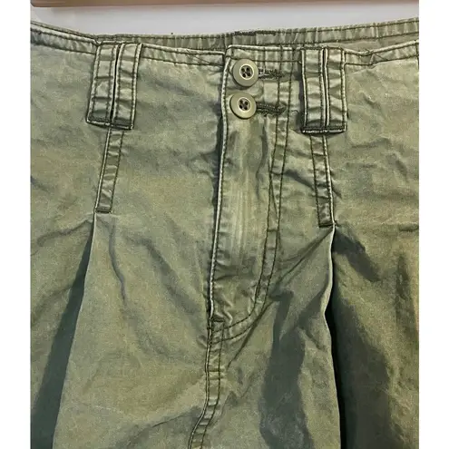 NWOT Witty Fox Bubble Hem Utility Mini Skirt Military Green Women's sz 27 or S/M Size M