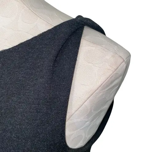 MM.LaFleur Lydia Textured Ponte Knit Twisted Boat Neck Sheath Dress Size 8