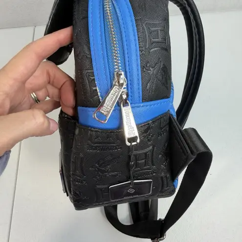 Lounge Fly Harry Potter Ravenclaw House Plaid Mini Backpack Bag Vegan Leather