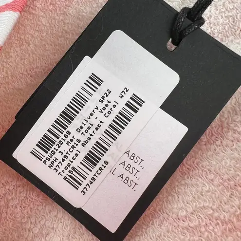 n:philanthropy Tropical Abstract Coral Short Sleeve