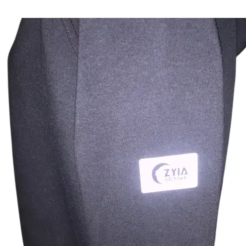 Zyia Active Game Day Black Hooded Sweatshirt