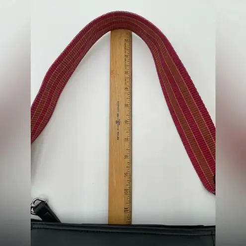 Bromen Vegan Leather Hobo Shoulder Crossbody Handbag Black