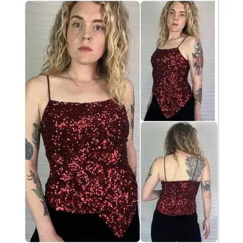 Cache 90's  Sequin Tank Medium