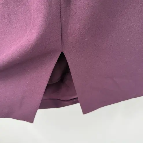 Betsy and Adam  Dress Size 14 NWT Plus Curvy Cape Overlay Sheath Dress Purple