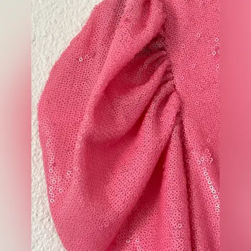 C/MEO COLLECTIVE As It Goes Long Sleeve Dress sequins Sz large