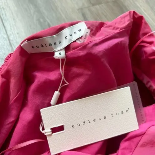 Endless Rose One-Shoulder Ruffle Minidress Size S NWT