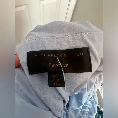 Michael Costello x REVOLVE Sivan Gown in Baby Blue