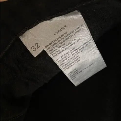 L'Agence NWOT L’AGENCE Margot Skinny Jeans in Noir Size 32