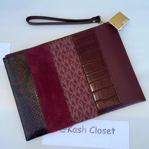 Michael Kors  Merlot Multi Clutch Wristlet