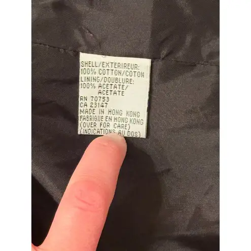 Talbots VINTAGE  XL (runs small) Paisley Velvet Vest with Gold Brass Buttons