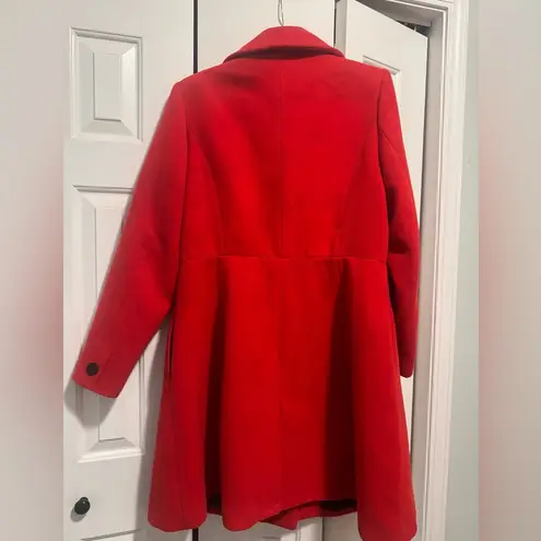 City Chic  plus sz red coat Medium 18