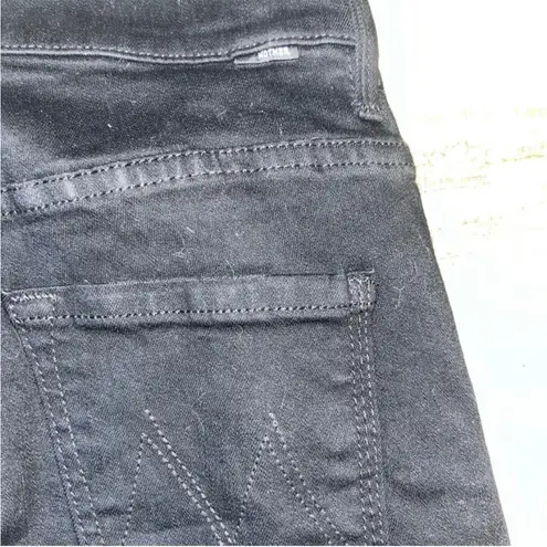 MOTHER Denim Mother The Swooner Dagger
Ankle Fray Baa Baa
Black Sheep Lace
Size 25